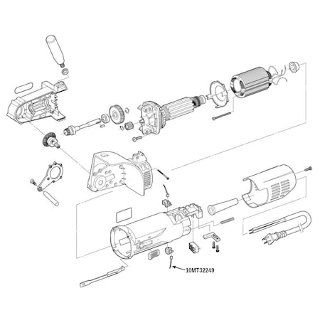 Monti Bristle Blaster Carbon Brush (Quantity Of Two) 10MT32249